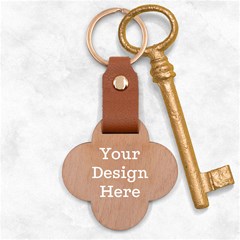 Engraved Wood Key Chain