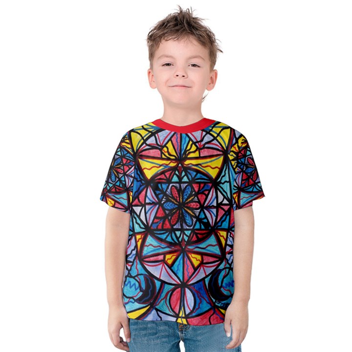 Open to the Joy of Being Here - Kids  Cotton Tee