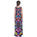 Blue Ray Self Love Healing Grid - Empire Waist Maxi Dress View2