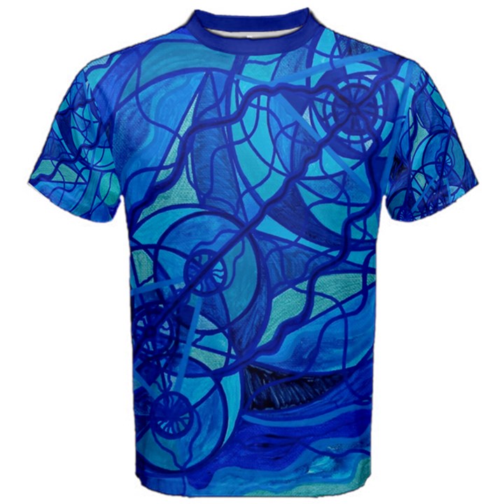 Arcturian Calming Grid - Men s Cotton Tee