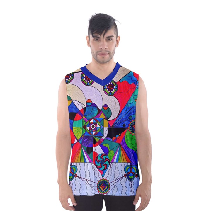 Aether - Men s Basketball Tank Top