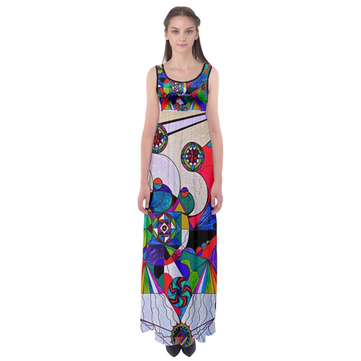 Aether - Empire Waist Maxi Dress