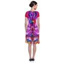 Devine Feminine Activation - Short Sleeve Front Wrap Dress View2