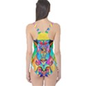 Arcturian Metamorphosis Grid - One Piece Swimsuit View2