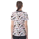 Colorful Pattern With Japanese Food Women s Sport Mesh Tee View2