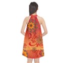  Deco Sunrise - Halter Neckline Chiffon Dress  View2