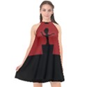 Baby Groot Guardians Of Galaxy Groot Halter Neckline Chiffon Dress  View1