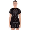 Voodoo dream-catcher  Drop Hem Mini Chiffon Dress View1