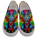 Human Self Awareness - Men s Canvas Slip Ons View1