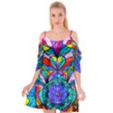 Heart Chakra Anahata - Cutout Spaghetti Strap Chiffon Dress View1