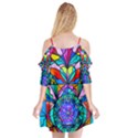 Heart Chakra Anahata - Cutout Spaghetti Strap Chiffon Dress View2