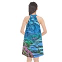 Pathway Nature Landscape Outdoor Halter Neckline Chiffon Dress  View2