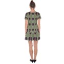 Cupcake Green Drop Hem Mini Chiffon Dress View2