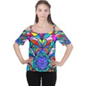 Heart Cakra - Anahata - Cutout Shoulder Tee View1