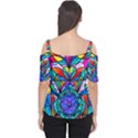 Heart Cakra - Anahata - Cutout Shoulder Tee View2