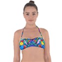 Heart Cakra - Anahata - Halter Bandeau Bikini Top View1