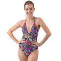 Positive Intention - Halter Cut-Out One Piece Swimsuit View1