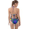 Heart Chakra - Anahata - Halter Cut-Out One Piece Swimsuit View2