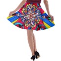 Origin Of The Soul - A-line Skater Skirt View2