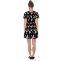 Easter Pattern Drop Hem Mini Chiffon Dress View2