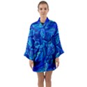 Arcturian Calming Grid - Long Sleeve Kimono Robe View1