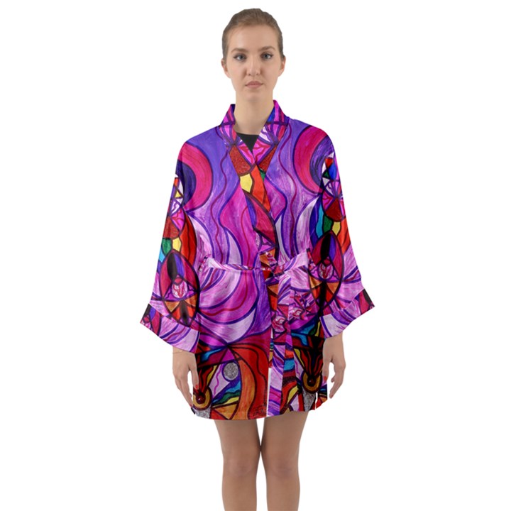 Devine Feminine Activation - Long Sleeve Kimono Robe