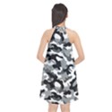 Camouflage02 Halter Neckline Chiffon Dress  View2