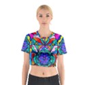 Heart Chakra Anahata - Cotton Crop Top View1