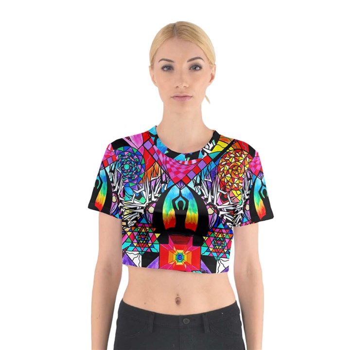 Meditation Aid - Cotton Crop Top