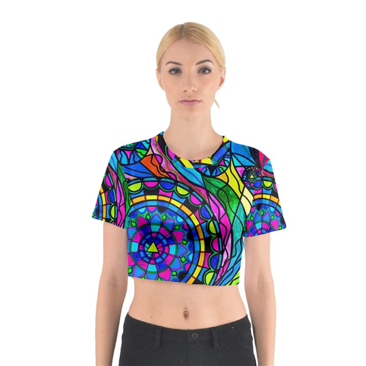 Creative Progress - Cotton Crop Top