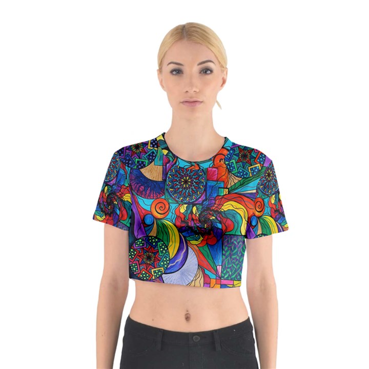 Self Exploration - Cotton Crop Top