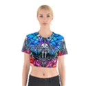 Merkabah - Cotton Crop Top View1