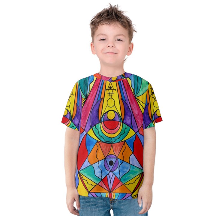 Arcturian Insight Grid - Kids  Cotton Tee