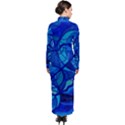 Arcturian Calming Grid - Turtleneck Maxi Dress View2