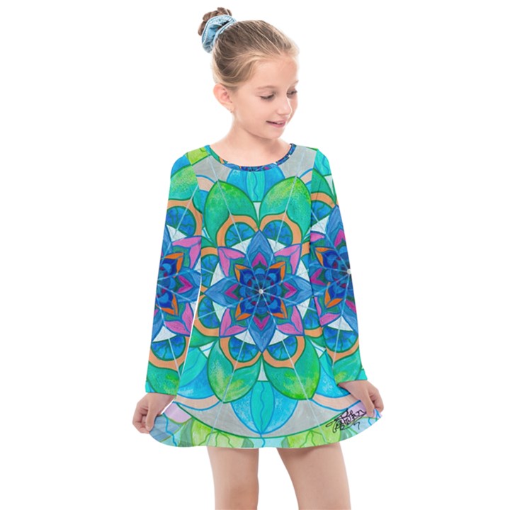 Openness - Kids  Long Sleeve Dress