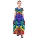 Arcturian Conjunction Grid - Kids  Short Sleeve Maxi Dress View1