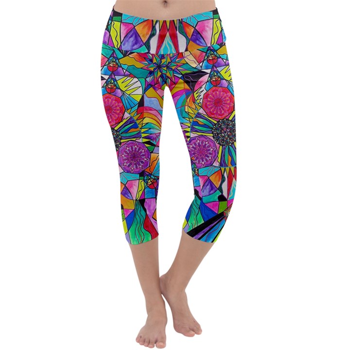 Positive Intention - Capri Yoga Leggings