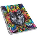 Wolf - 5.5  x 8.5  Notebook New View1