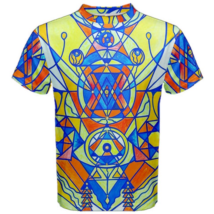 Happiness Pleiadian Lightwork Model - Men s Cotton Tee