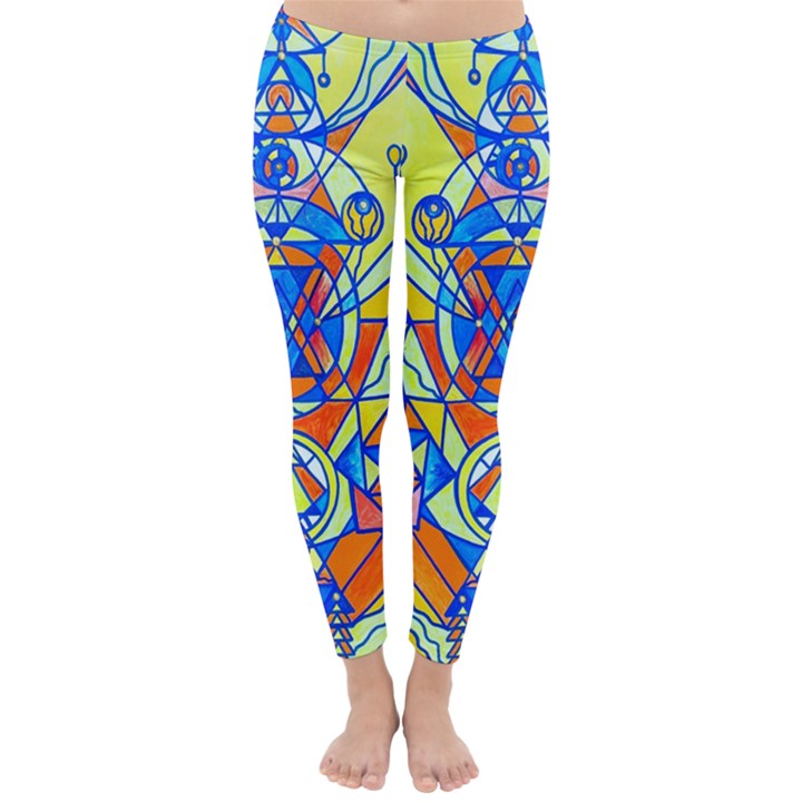 Happiness Pleiadian Lightwork Model - Classic Winter Leggings