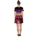 Physics Quantum Physics Particles Drop Hem Mini Chiffon Dress View2