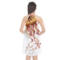 Animal Art Forms In Nature Jellyfish Halter Neckline Chiffon Dress  View2