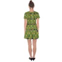 St Patricks day pattern Drop Hem Mini Chiffon Dress View2