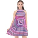 Electric Field Art XXX Halter Neckline Chiffon Dress  View1