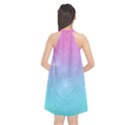 Pastel Goth Galaxy  Halter Neckline Chiffon Dress  View2