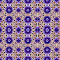 fractal-star-purple-45f Fabric View1