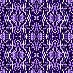 Purple Ethnic Ornament by FloraaplusDesign