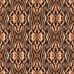 Brown Ethnic Ornament by FloraaplusDesign