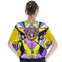 Arcturian Personal Truth Grid - Batwing Chiffon Blouse View2