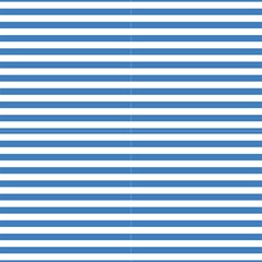 Cvs0088 Azure Blue And White Stripes Fabric by CVFabricShop